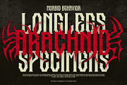 Spider Dead Typeface, a Blackletter Font by alit design (Thumbnail 8 of 17)