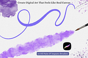 Procreate Watercolor Paper Canvas, a Layer Style Add-On by Wicked Creative (Thumbnail 7 of 7)