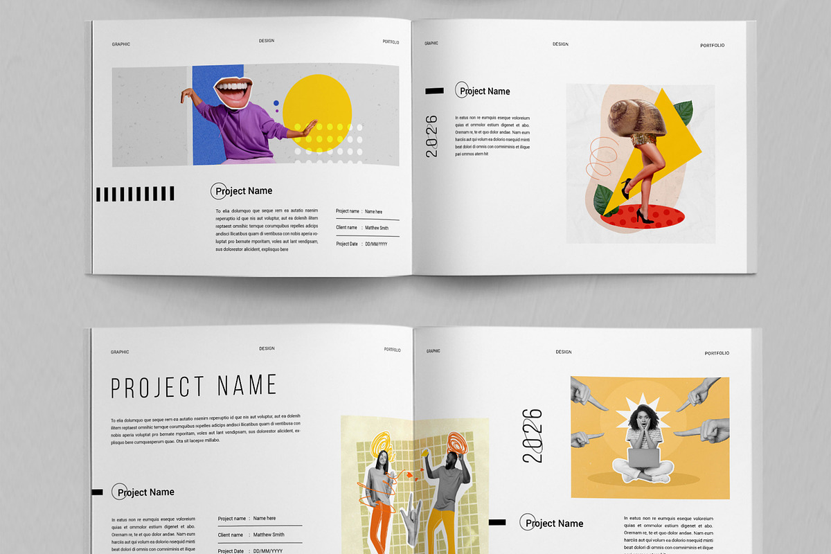Graphic Design Portfolio Layout, a Brochure Template by ContestDesign (Photo 5 of 5)