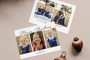 Christmas Card Template CD227