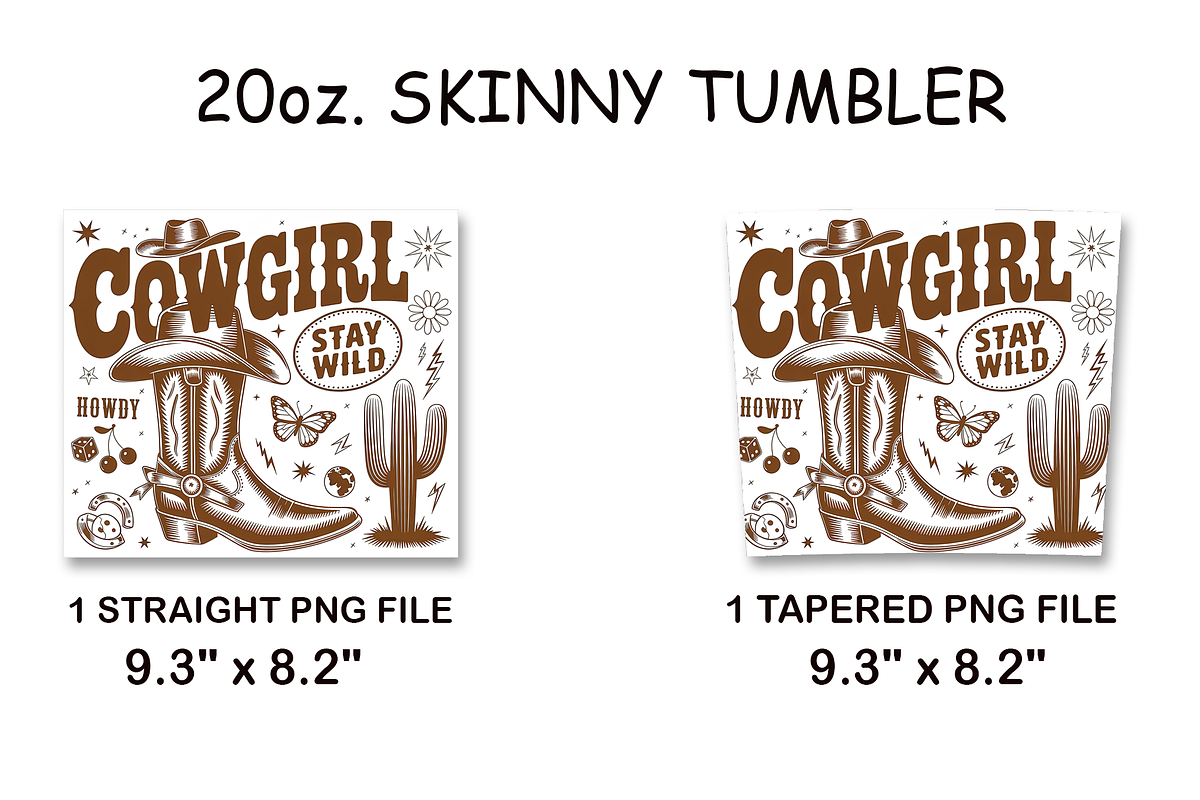 Howdy Cowgirl Flag 20oz Tumbler Wrap, an Arts & Entertainment Photo by LamanAzalea (Photo 2 of 2)