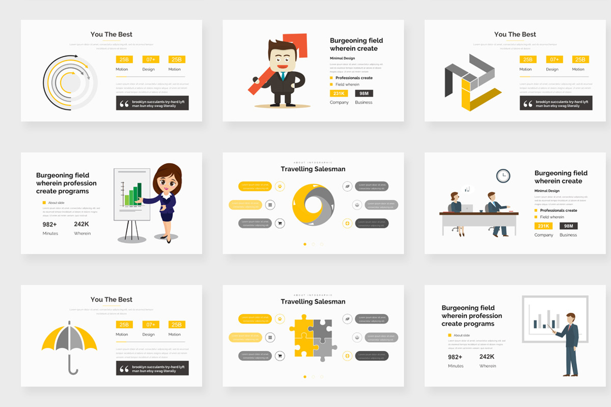 Unisa Creative Keynote Template, a Presentation Template by One Percent Studio (Photo 16 of 17)
