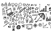 4657 Hand Drawn doodle elements, an Education Illustration by TKDoodle (Thumbnail 34 of 77)