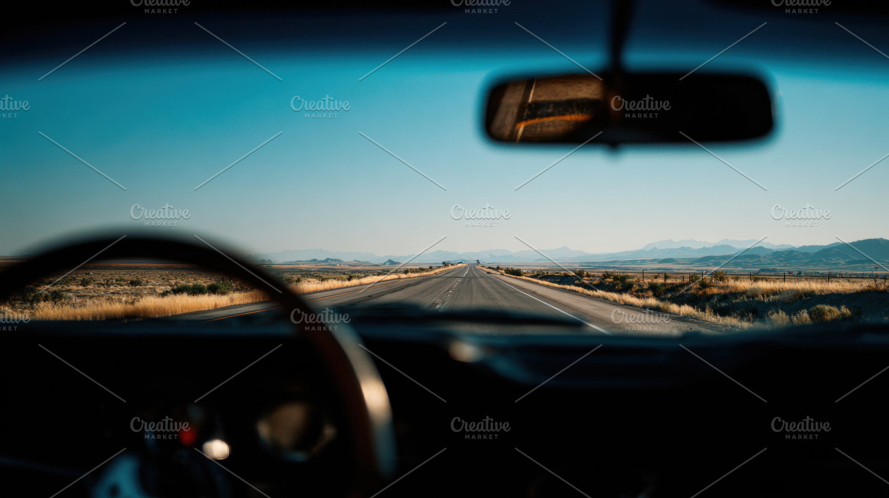Summer drive on the highway, a Photo by Beautiful things