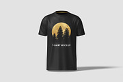 Realistic T-Shirt Mockup, an Apparel Mockup by graphiccrew (Thumbnail 2 of 12)
