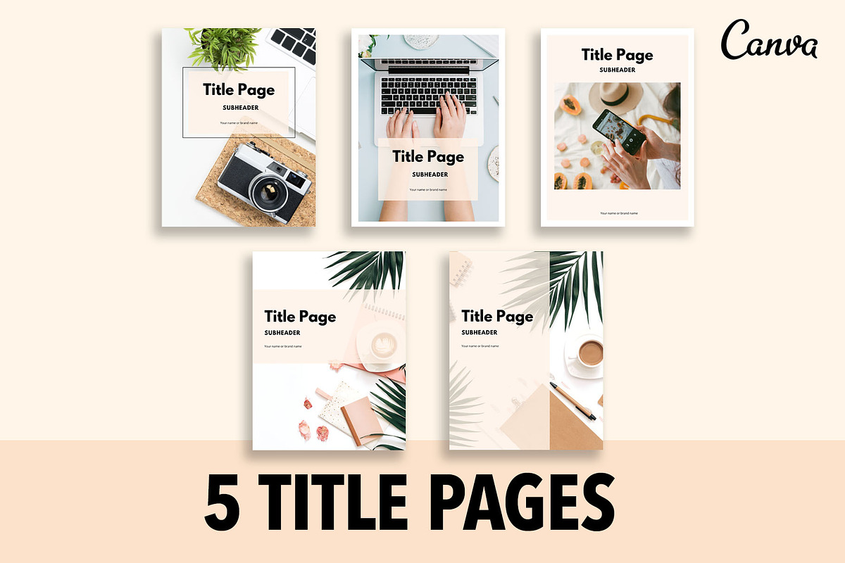 eBook & Worksheet 50 Pages Templates, a Templates & Theme by The Pigeon Letters (Photo 5 of 9)