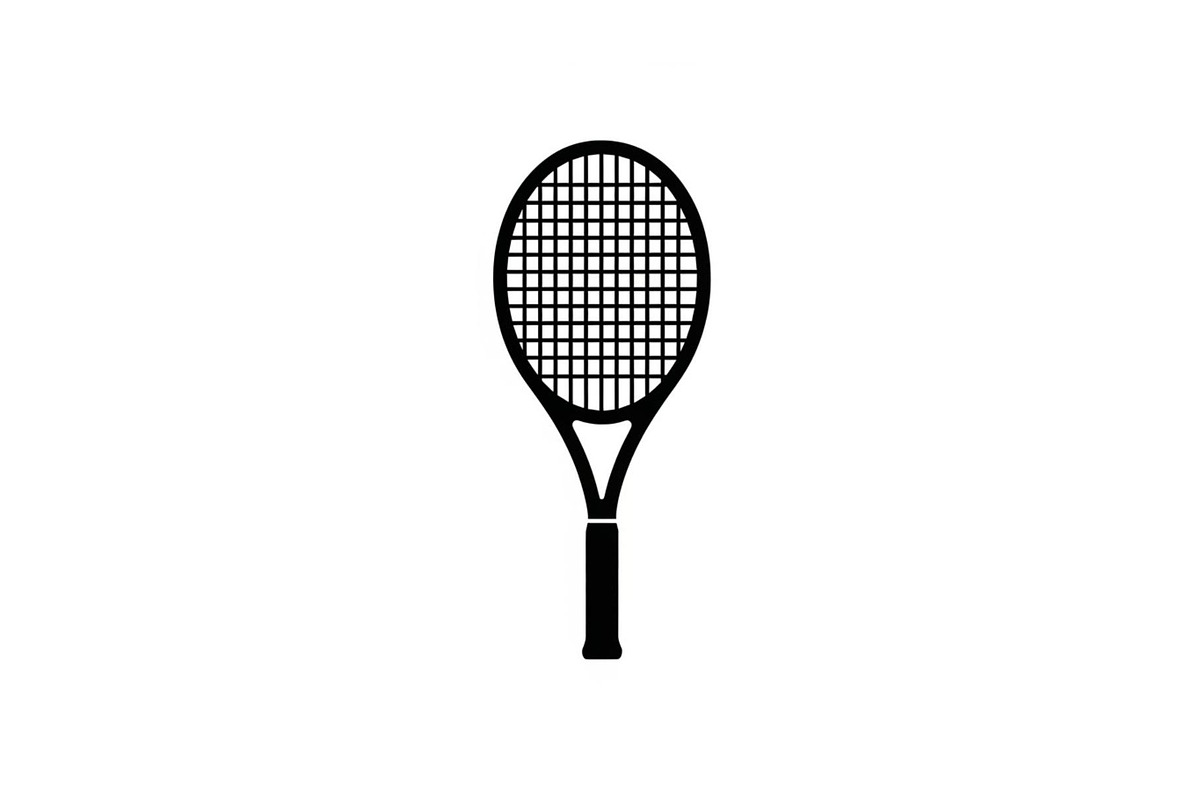 Tennis Racket Icon Silhouette Bundle, an Illustration by Designs_River (Photo 43 of 51)