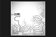 -50% Circuit boards backgrounds set, a Background Graphic by frost_newt (Thumbnail 6 of 11)
