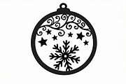 Christmas Laser Cut Ornament Bundle, an Object Graphic by musafir_fashion (Thumbnail 7 of 13)