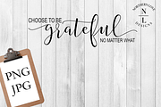 Choose to be Grateful, an Illustration by Creative Chaos (Thumbnail 1 of 2)