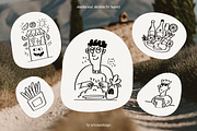 Handdrawn Cafe Stickers, an Emoji Icon by nadispasibenko (Thumbnail 8 of 9)