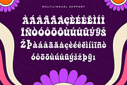 Bloom Gum – A Modern Groovy Font, a Serif Font by overlaytemplates (Thumbnail 5 of 5)
