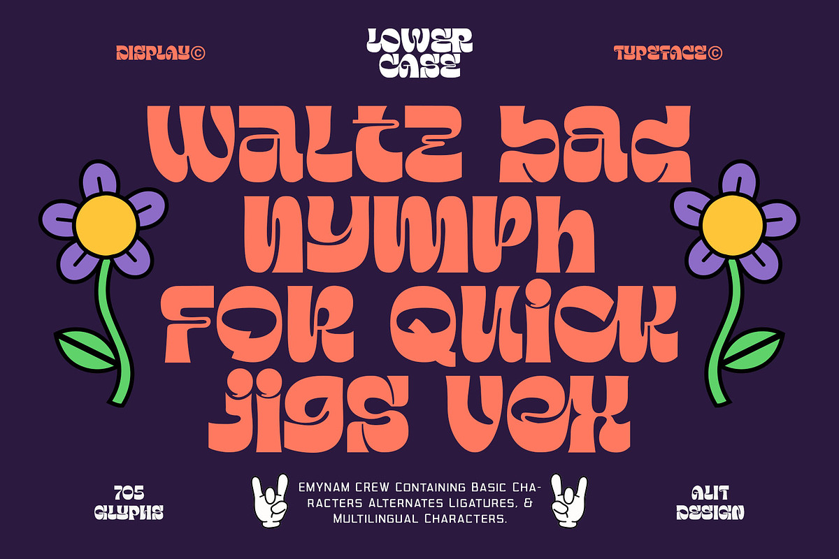Emynam Crew Typeface, a Sans Serif Font by alit design (Photo 7 of 20)