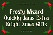Twinkory - Christmas Display Font, a Serif Font by Youthlabs Studio (Thumbnail 2 of 12)