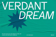 Verdant Dream - Minimal Typography