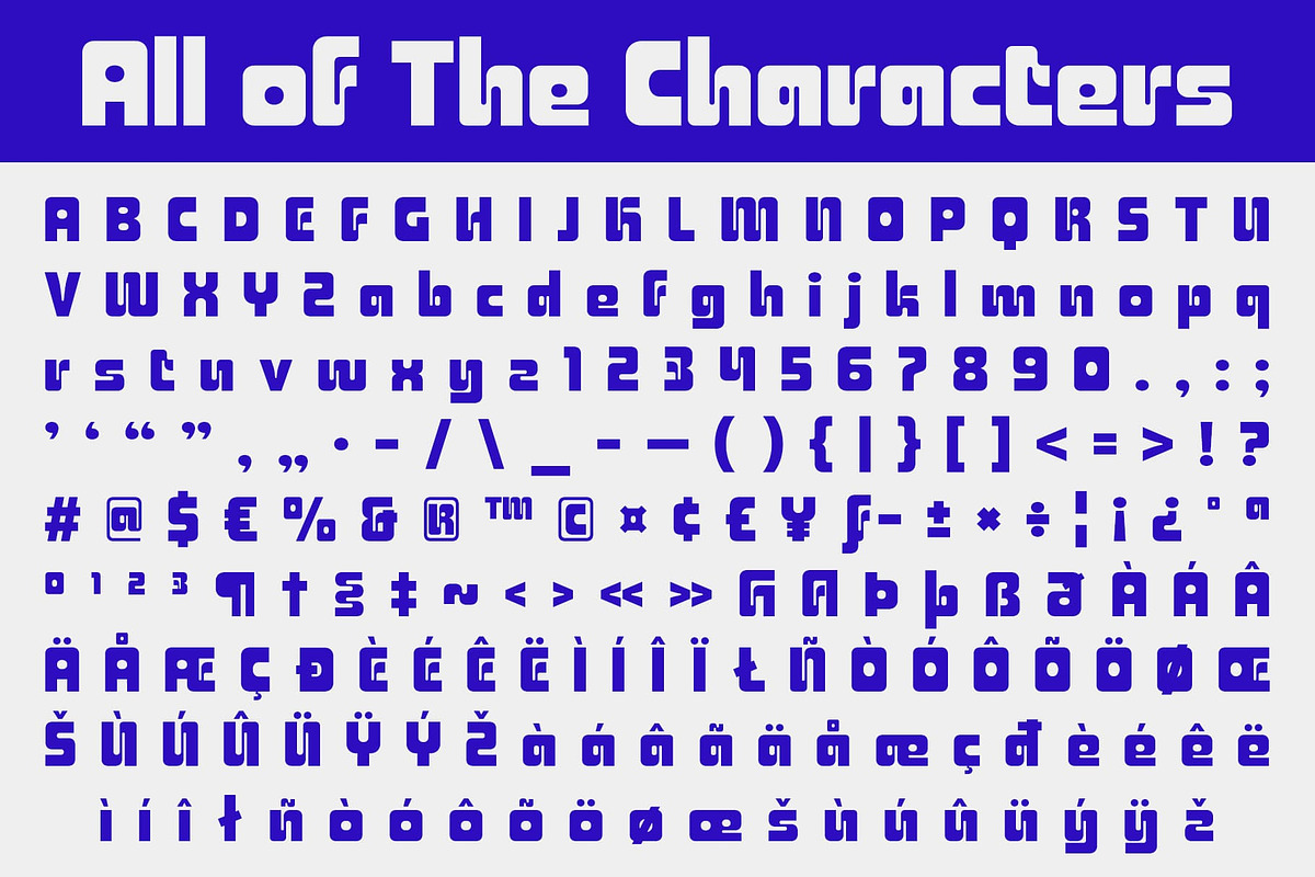 CS Randy – Bold Display Font, a Sans Serif Font by Craft Supply Co. (Photo 8 of 8)