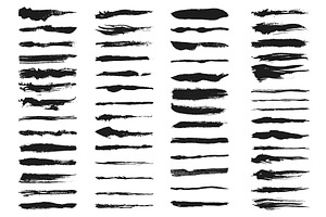 Vector Brush Strokes For Illustrator