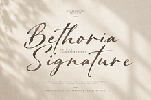 Bethoria - Signature Font