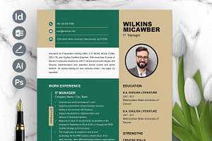 IT Manager Resume Template