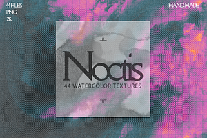 Noctis Watercolor Textures, a Texture Graphic by BeNone Designs