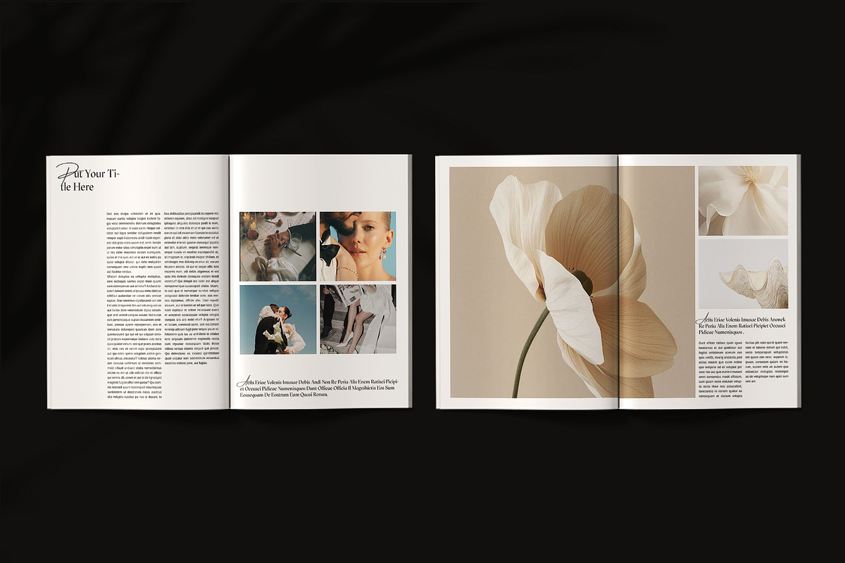 Photo Album Book Template, a Magazine Template by ArtisanaAura (Photo 11 of 14)