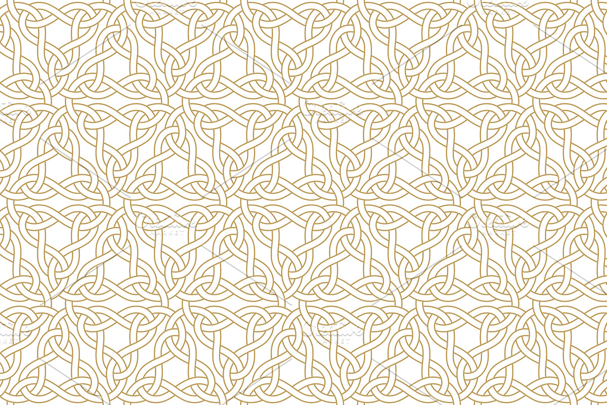 Seamless patterns in celtic style, a Pattern Graphic by RevelStockart (Photo 7 of 15)