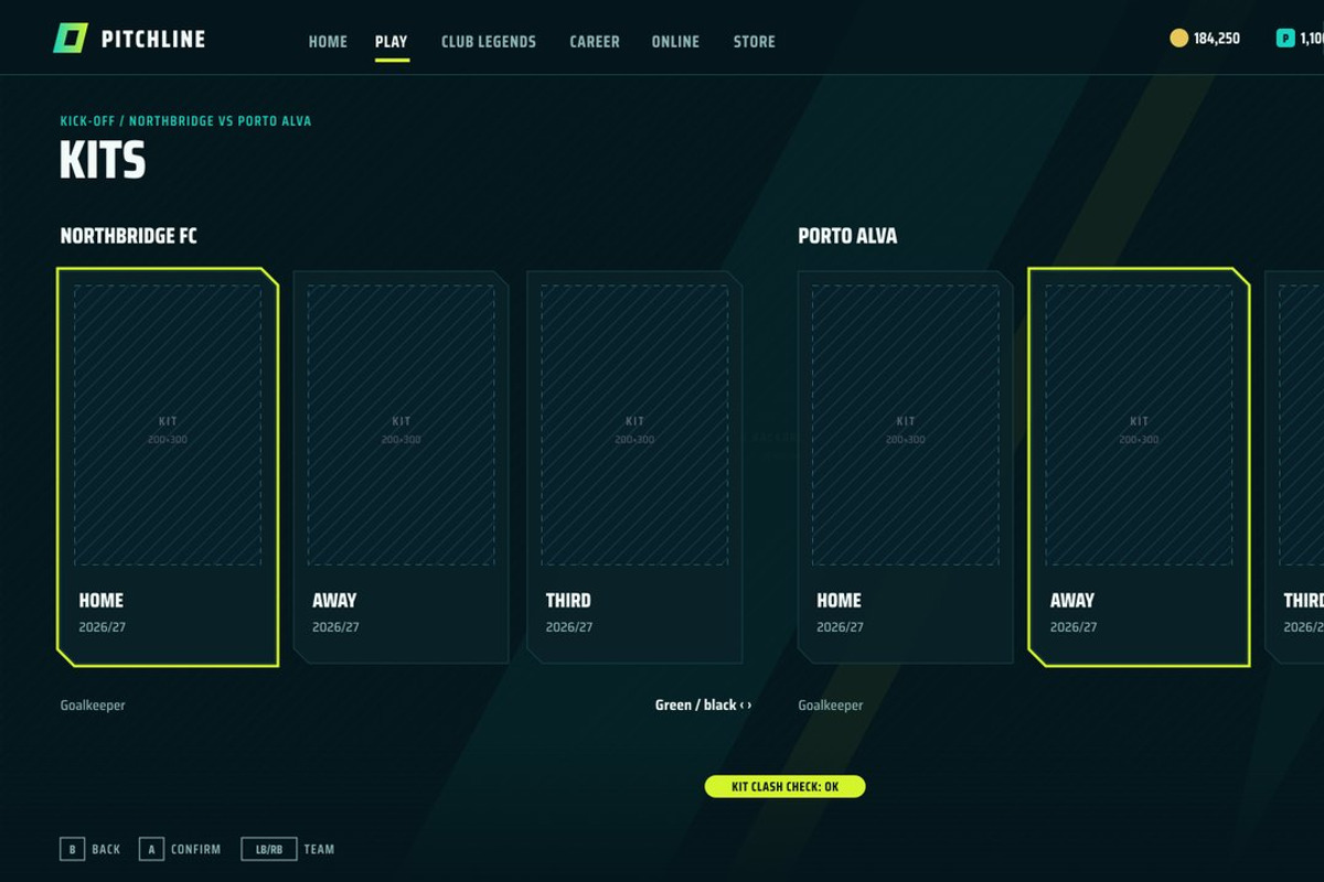 Football Game UI Kit, 100 Screens, an UI Kit Template by pawellpi (Photo 25 of 117)