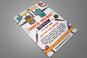 Indie Music Festival Flyer, a Flyer Template by serapika (Thumbnail 2 of 3)