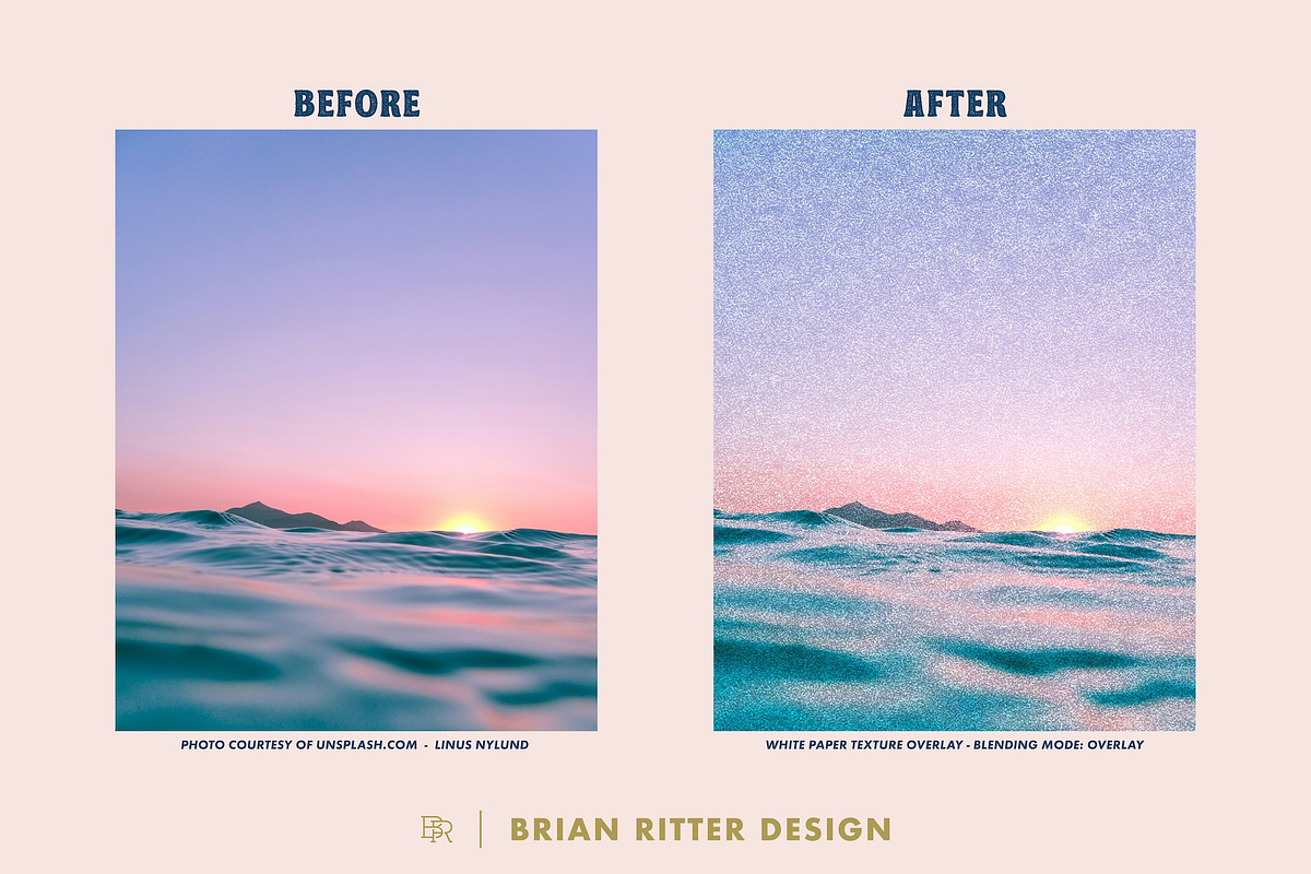 Distressed Paper Texture Overlays, a Texture Graphic by Brian Ritter Design (Photo 4 of 14)