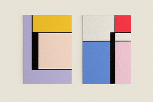 MONDRIAN Abstract Posters