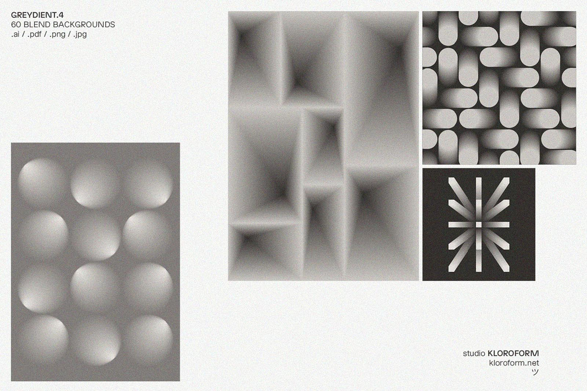 Greydient 4, an Object Graphic by kloroform (Photo 15 of 26)