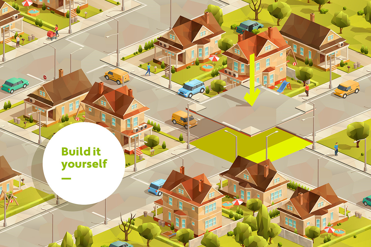 Suburbia City builder, an Object Graphic by blauananas (Photo 2 of 18)