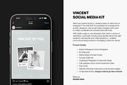 VINCENT / Social Media Kit, a Social Media Template by Studio Dara (Thumbnail 7 of 12)