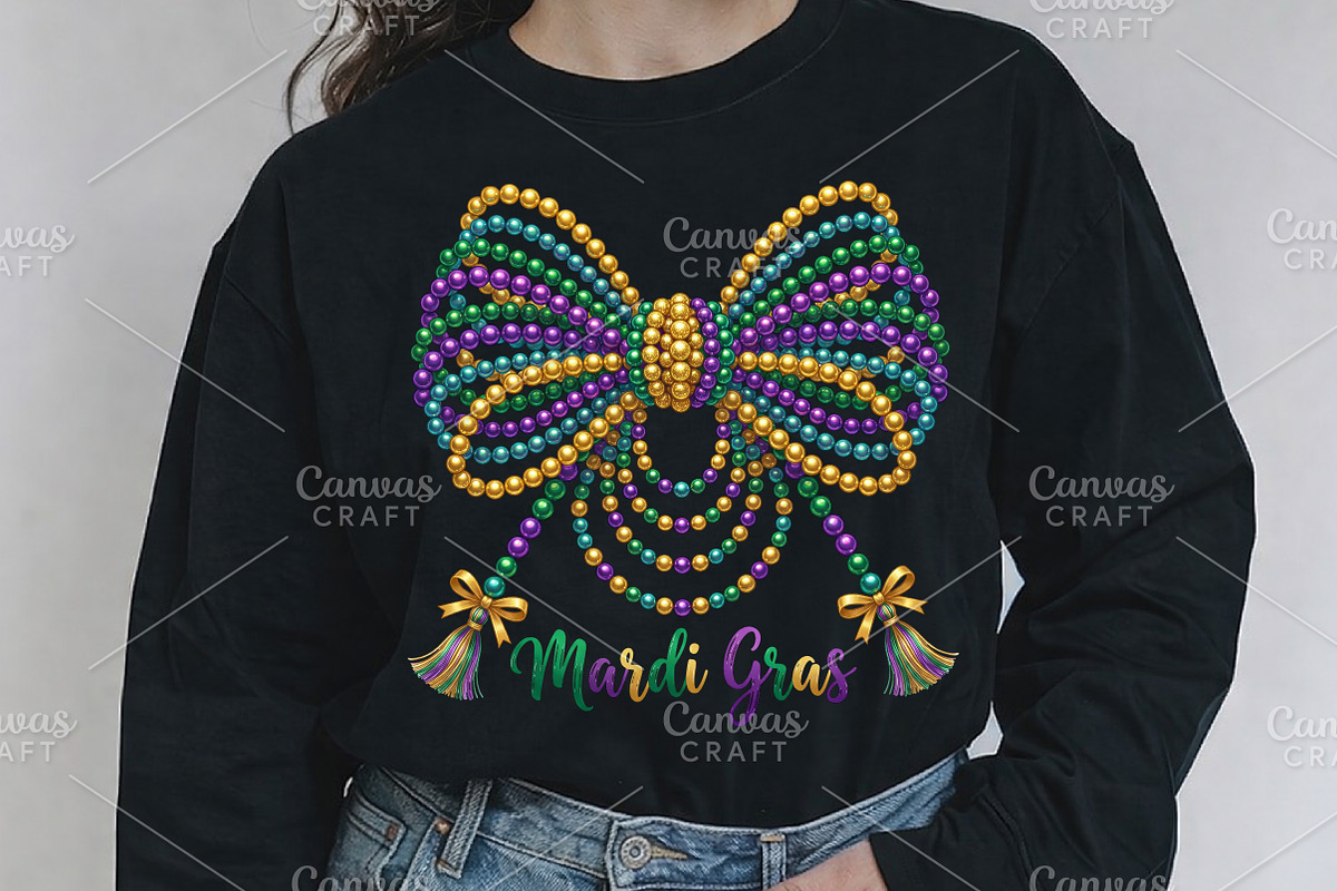 Whimsical Crafts for Mardi Gras PNG, an Illustration by Canvas Craft (Photo 5 of 6)