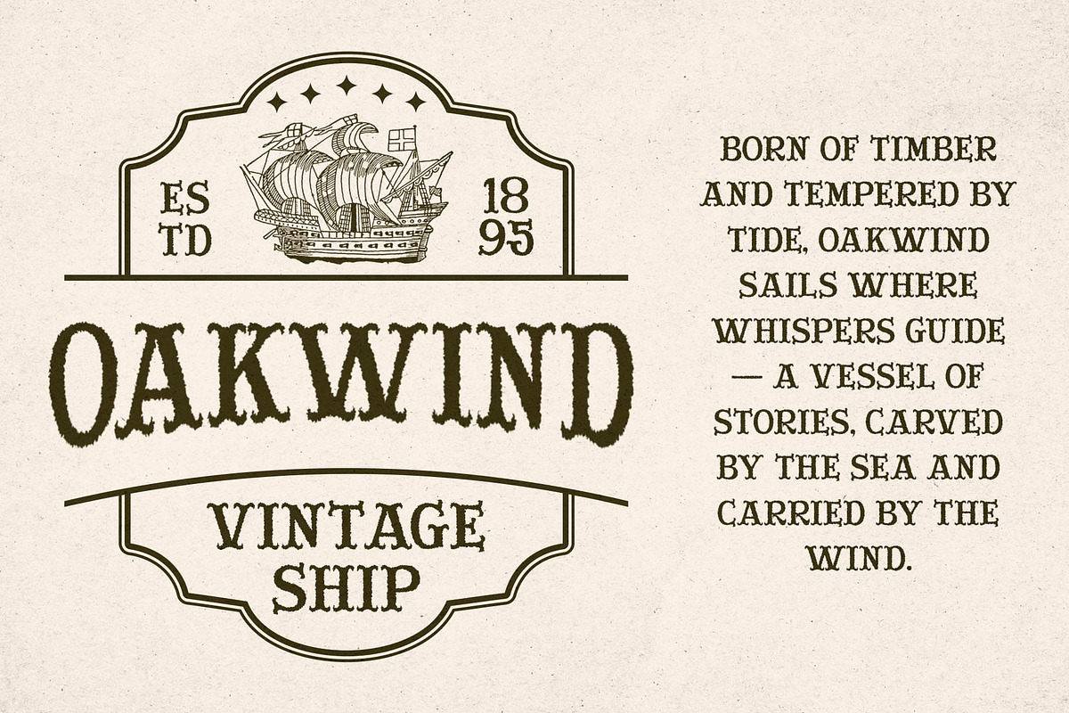 Melrin Rough, a Serif Font by Craft Supply Co. (Photo 7 of 8)