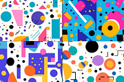 20 Seamless Soft Geometric Patterns, a Pattern Graphic by Nordic Design (Thumbnail 9 of 9)