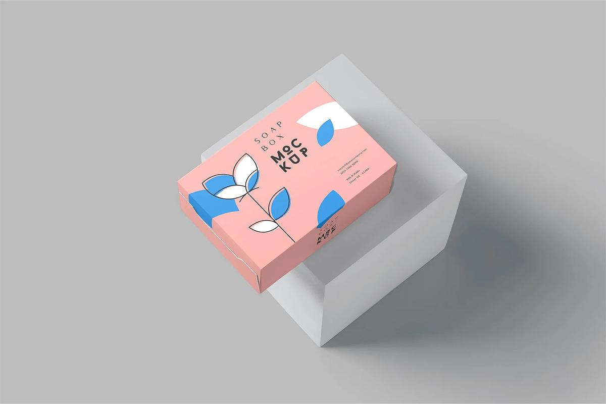 Soap Box Mockups, a Packaging Mockup by megostudi0 (Photo 4 of 6)
