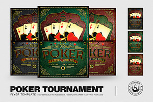 Poker Tournament Flyer Template