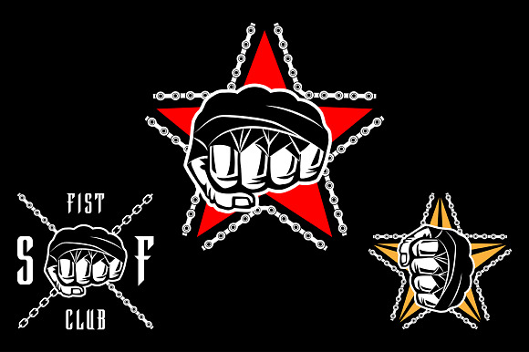 Street Fighting Club Emblems