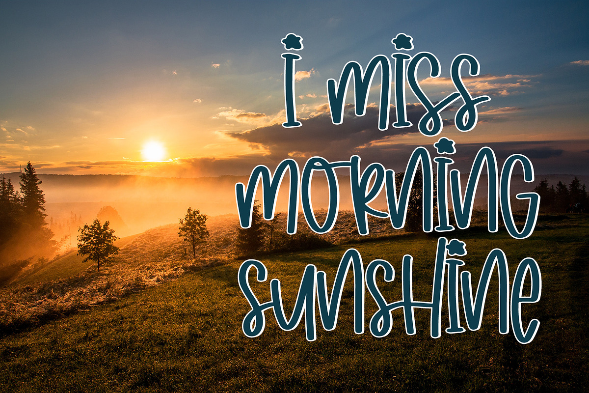 Joyfull Summer - Handwritten Font preview 6