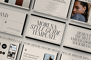 Morena Brand Style Guide, a Presentation Template by Peaches Design (Thumbnail 2 of 7)