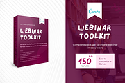 Webinar Toolkit Canva Template, a Social Media Template by Kawalan Studio (Thumbnail 1 of 9)