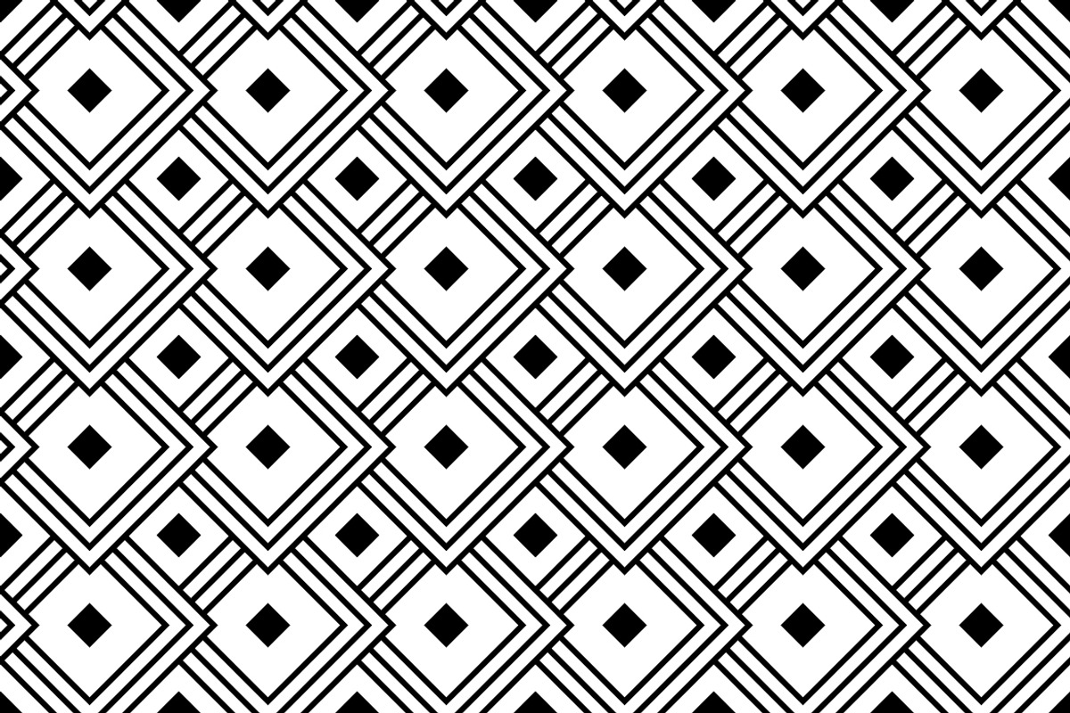 Nested Diamond Grid Seamless Pattern, a Pattern Graphic by Mightyfire ...