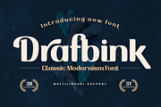 Drafbink | Serif Classic Modernism, a Serif Font by twinstd (Thumbnail 1 of 13)