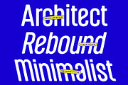 Welcome – Condensed Font, a Sans Serif Font by Craft Supply Co. (Thumbnail 2 of 8)