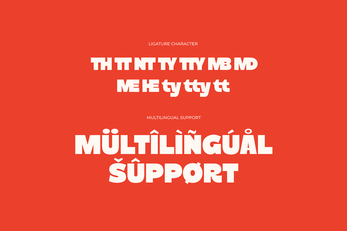 Chunk Font, a Font by Matsero (Photo 3 of 10)
