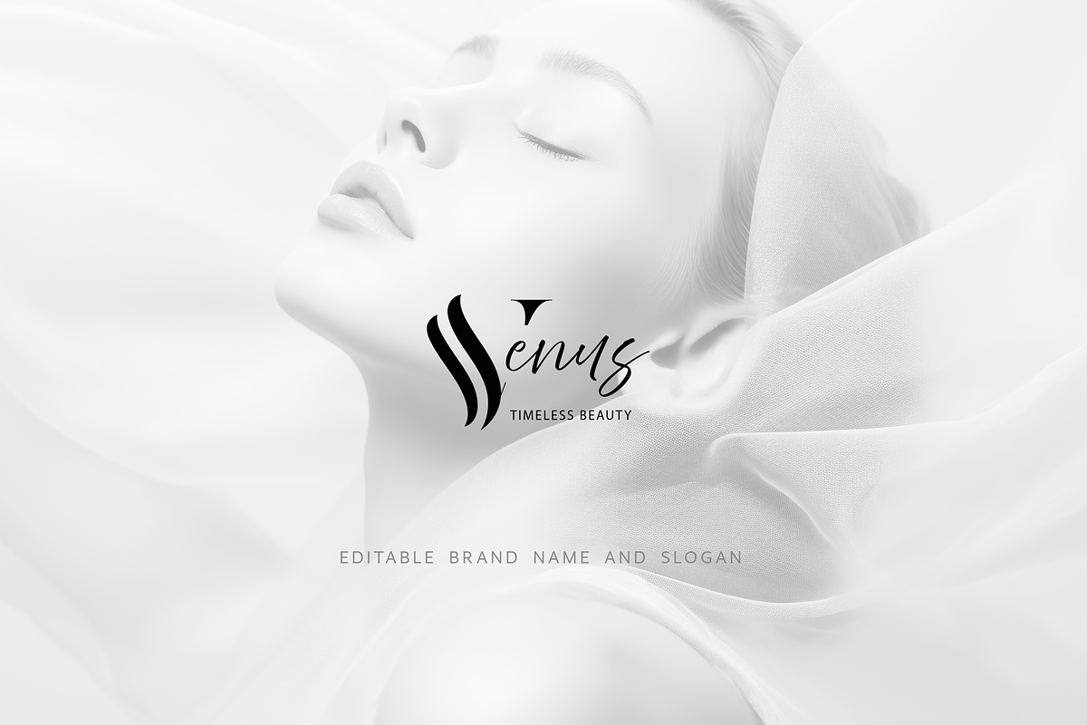 Venus - V monogram brand identity, a Graphic by Graphema Digital (Photo 4 of 12)