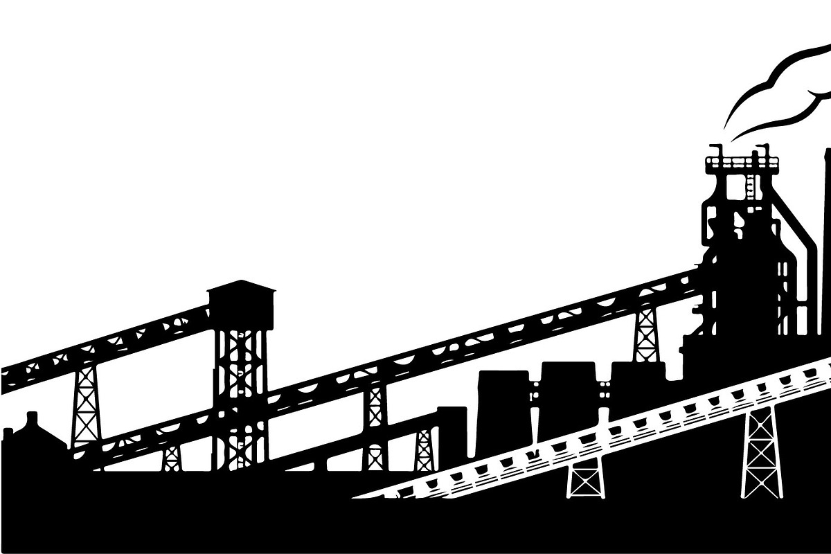 Industrial Factory Silhouette Bundle, an Illustration by Designs_River (Photo 41 of 45)
