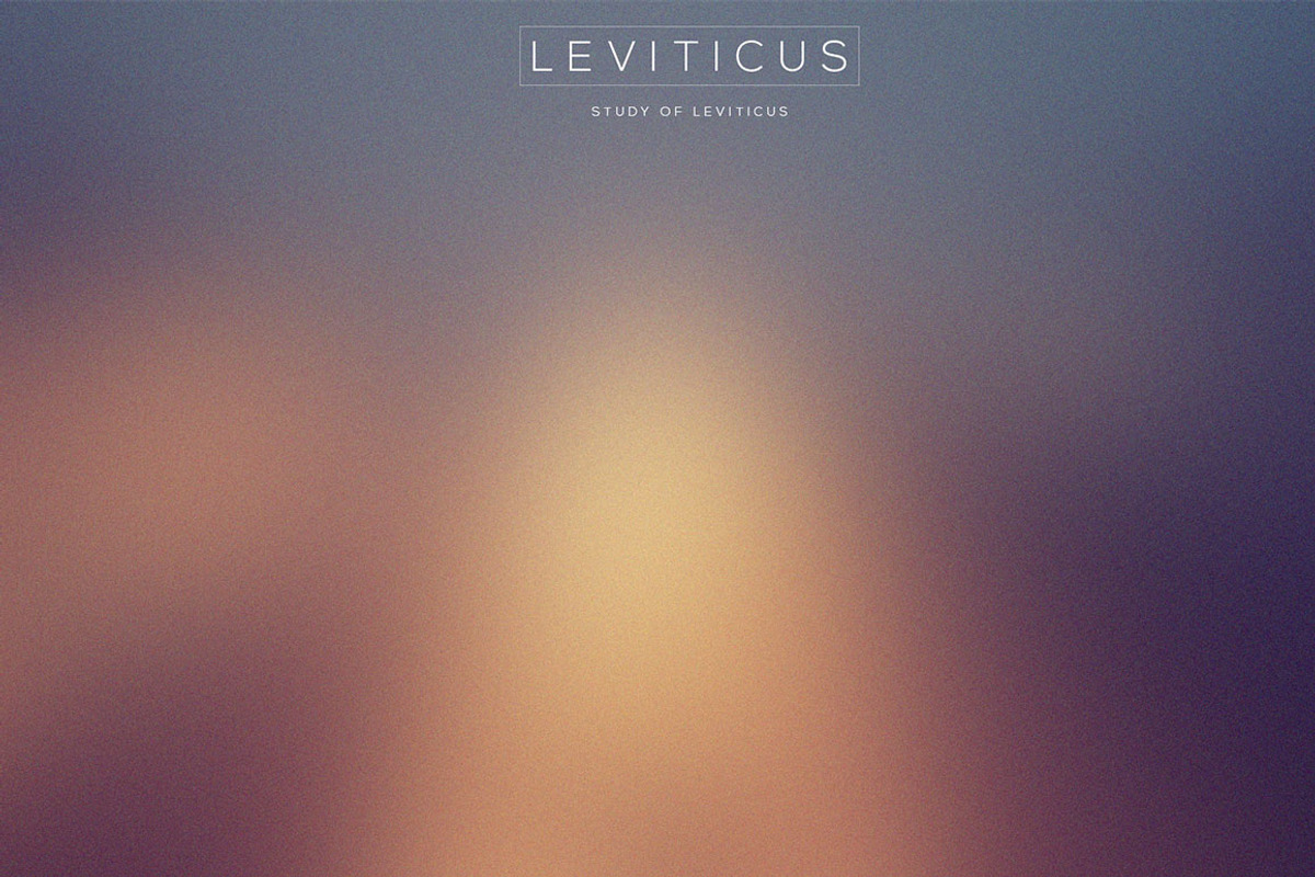 Leviticus Sermon Title, a Presentation Template by Team Alabaster (Photo 2 of 3)