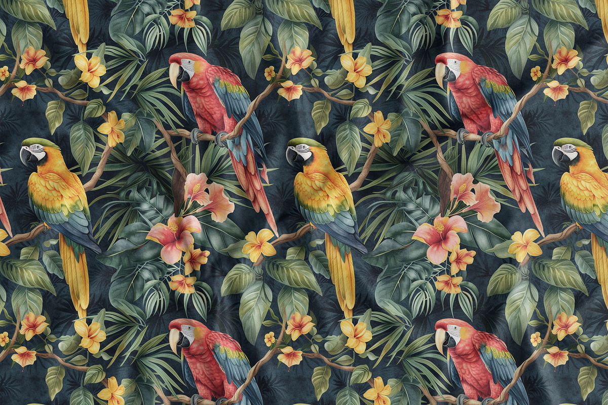 Chinoiseries Toile Seamless Patterns, a Pattern Graphic by Olya Creative (Photo 17 of 25)